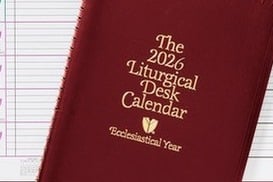2026 Daily Mass Recordand Liturgical Desk Calendar - Institutional
